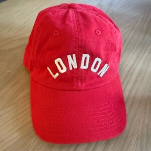 Anthropologie Wanderlust London Baseball Cap NWOT